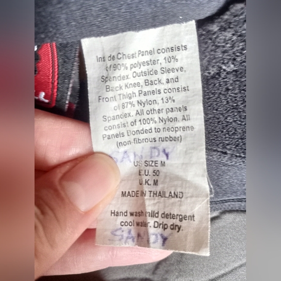 O'Neill Black and Gray Full-Body Wetsuit Size M Style # 204 - Picture 4 of 6